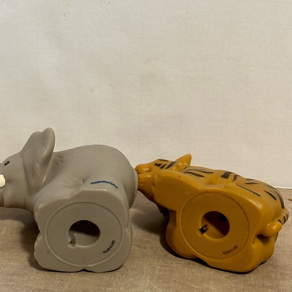 Fisher Price Little People Zoo Animals Replacement Toys Elephant and Tiger - Picture 4 of 4